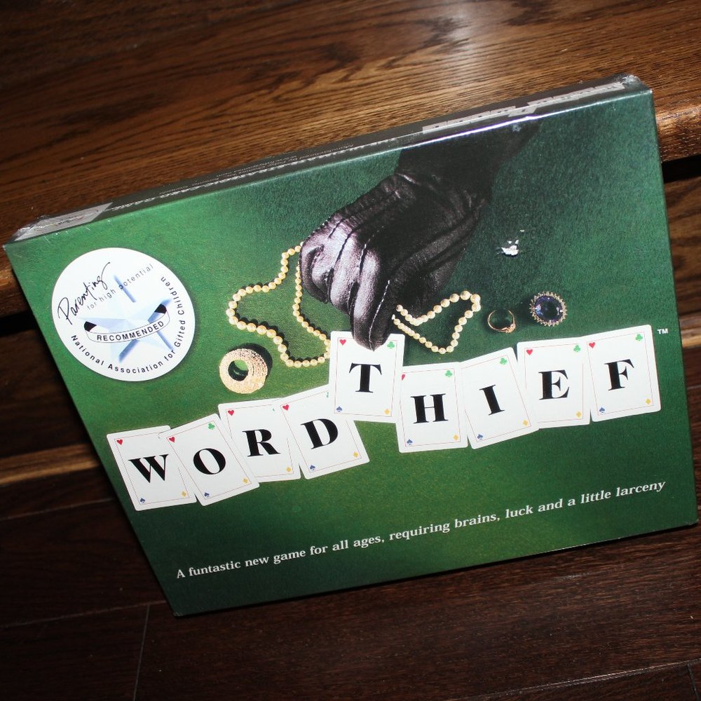 3/$77❤️new WordThief Strategic Card Game Parenting for High Potential NAGC Faby